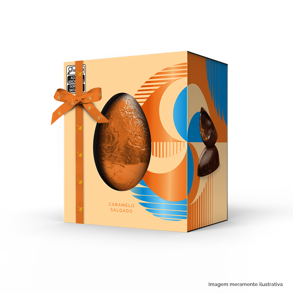 Ovo de Páscoa Exagero Caramelo Salgado 370G