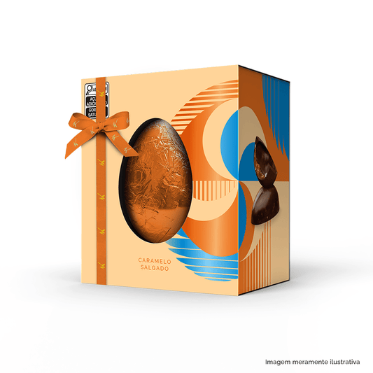 Ovo de Páscoa Exagero Caramelo Salgado 370G