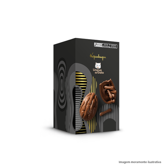 Ovo de Páscoa Língua de Gato ao Leite 444G