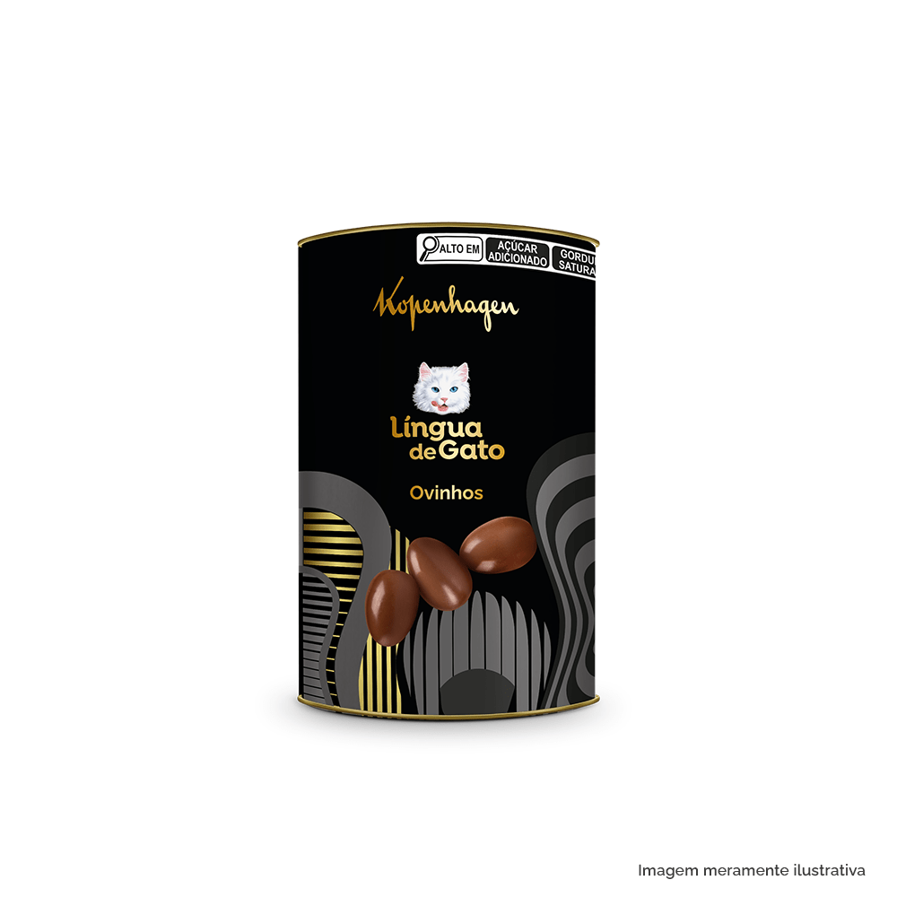 Ovinhos Língua de Gato Páscoa 189G
