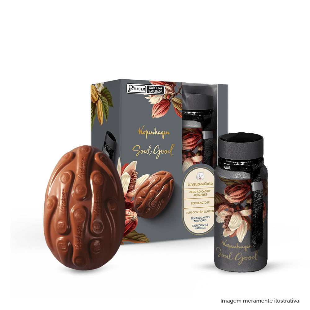 Combo Páscoa Saudável Língua de Gato Soul Good