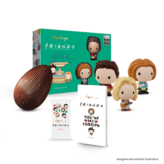 Combo Páscoa Friends Mix Branco e ao Leite